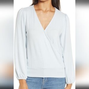Gibson Sleeve Wrap Top
